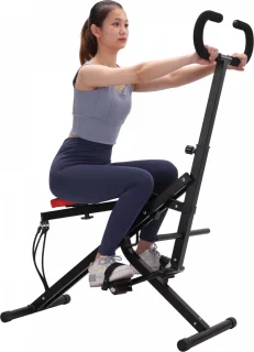 I-Kracht Total Fitness Crunch digitale monitor zwart