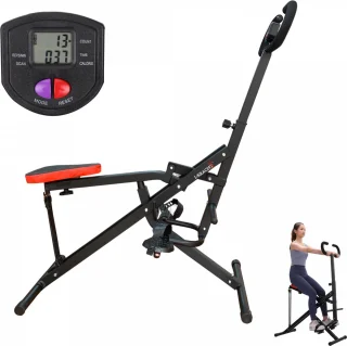 I-Kracht Total Fitness Crunch digitale monitor zwart