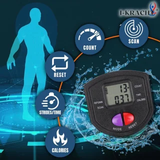 I-Kracht Total Fitness Crunch Monitor Zwart
