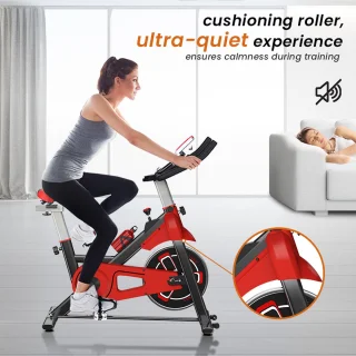 Indoor hometrainer - 6 KG vliegwiel - verstelbare zitting en stuur