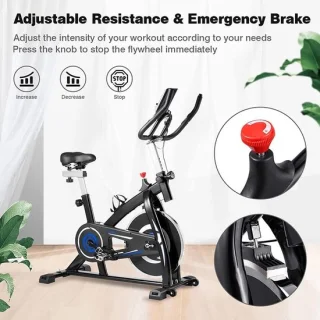 Indoor hometrainer spinningfiets