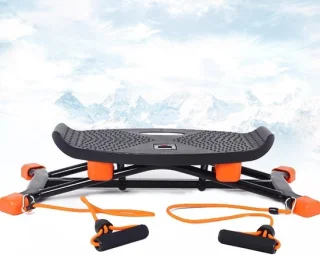 Indoor ski trainer balansbord stepper