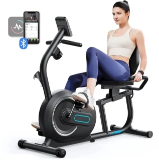 Indoorfiets Hometrainer Zwart
