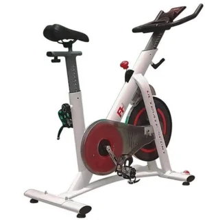 Indoorfiets met 21kg vliegwiel - wit
