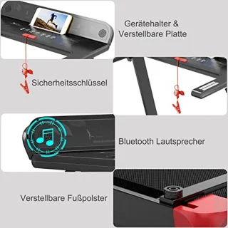 Inklapbare Elektrische Loopband voor Thuisgebruik