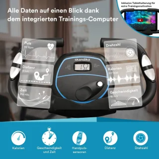 Inklapbare fitnessfiets