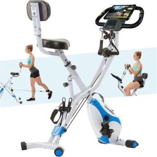 Inklapbare fitnessfiets
