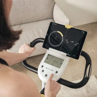 Inklapbare Hometrainer Bluetooth met Hartslagmeting