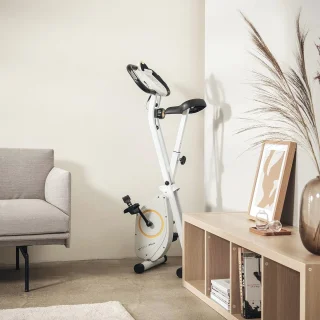 Inklapbare Hometrainer Bluetooth met Hartslagmeting
