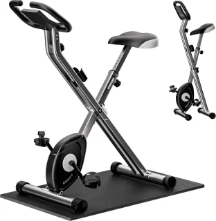 Inklapbare Hometrainer Fitnessbike