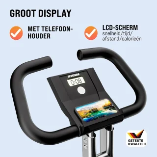 Inklapbare Hometrainer Fitnessbike