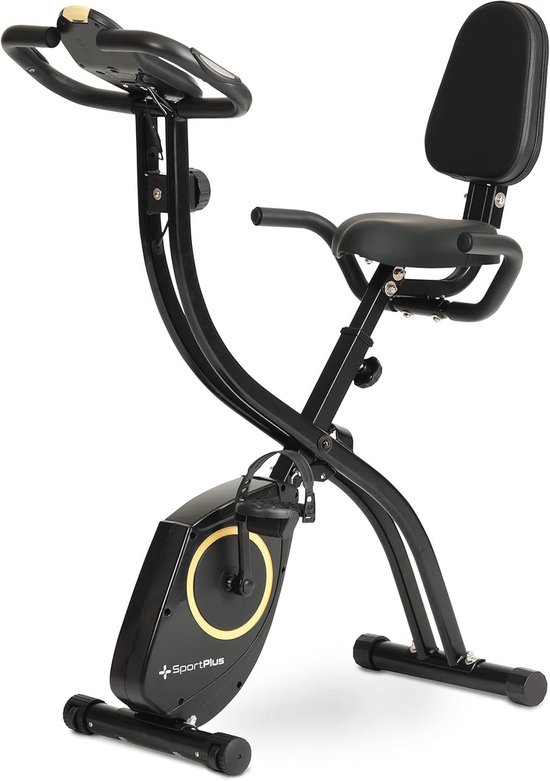Inklapbare Hometrainer Met Hartslagmeting En Rugleuning review