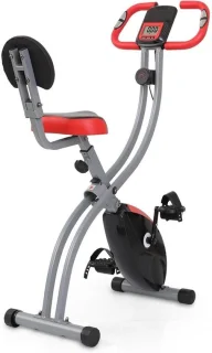 Inklapbare hometrainer - rood/grijs