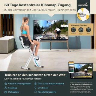 Inklapbare hometrainer