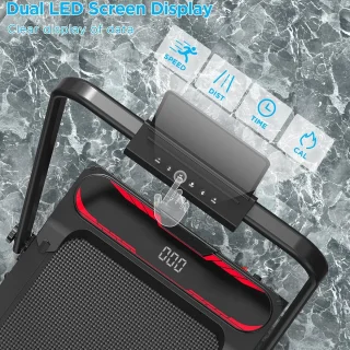 Inklapbare Loopband 2-in-1