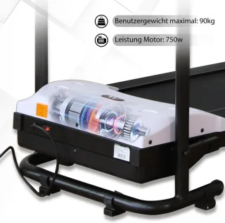 Inklapbare Loopband - Motor 750W