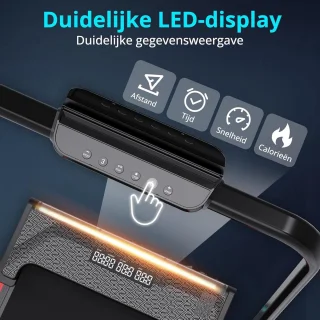 Inklapbare Loopband Onder Bureau