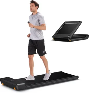 Inklapbare loopband trainer - zwart