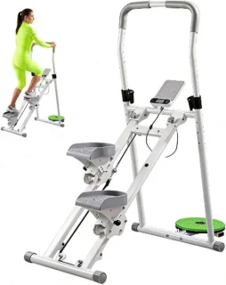 Inklapbare Trapstepper - 13 kg - Wit
