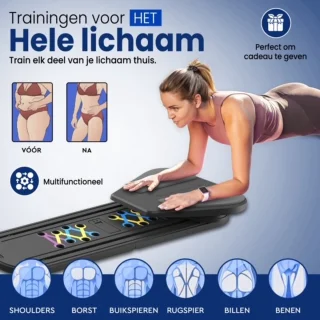 Jari Pilates Reformer & Fitness Board 10-in-1