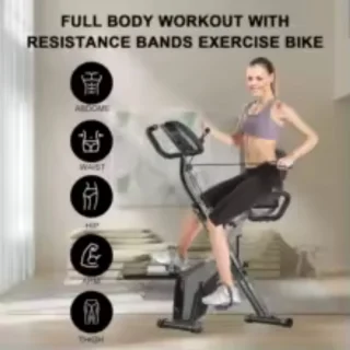 Jurrys Crosstrainer Hometrainer Zwart Opvouwbaar