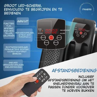 Kavora stoelfiets bureaufiets fietstrainer zwart