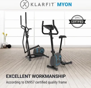 Klarfit Myon Cycle hometrainer fitnessfiets