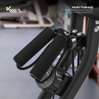 KM-Fit Hometrainer 2in1 Fitnessfiets Opvouwbaar