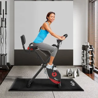 KM-Fit Hometrainer 2in1 Fitnessfiets Opvouwbaar