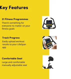 LifeSpan Fitness Hometrainer C3i