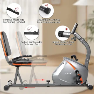Ligfiets hometrainer