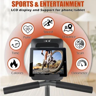 Ligfiets hometrainer