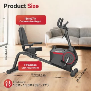 Ligfiets Hometrainer