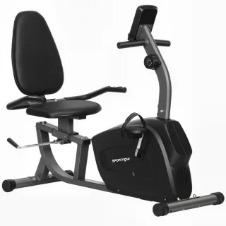 Ligfiets Hometrainer - Zwart