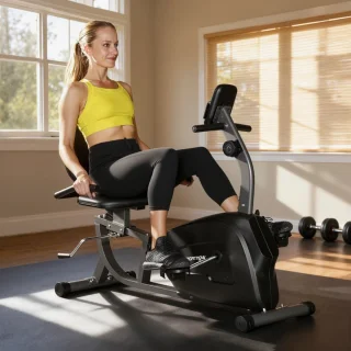 Ligfiets Hometrainer - Zwart