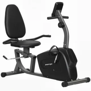 Ligfiets Hometrainer - Zwart