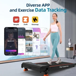 Loopband onder bureau