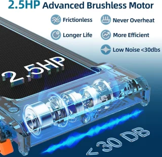 Loopband onder bureau