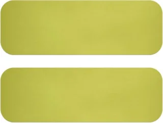 Loopbandmat 80 x 25 cm groen