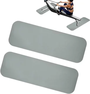 Loopmat hometrainermat 25x80cm grijs