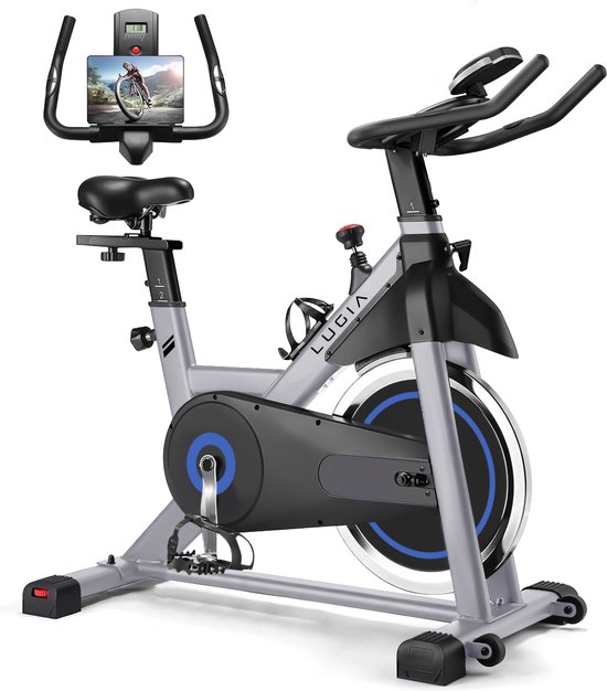 Lugia Hometrainer PRO Fitnessfiets 15 KG Vliegwiel review