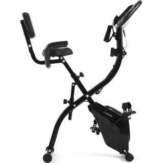 Luxari X-Bike Pro Hometrainer inklapbaar met rugleuning