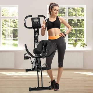 Luxari X-Bike Pro Hometrainer inklapbaar met rugleuning