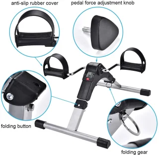 Luxe Opvouwbare Hometrainer Hand- en Beentrainer 48x36x23 cm