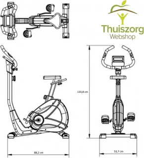 M-460 Hometrainer Fitnessfiets