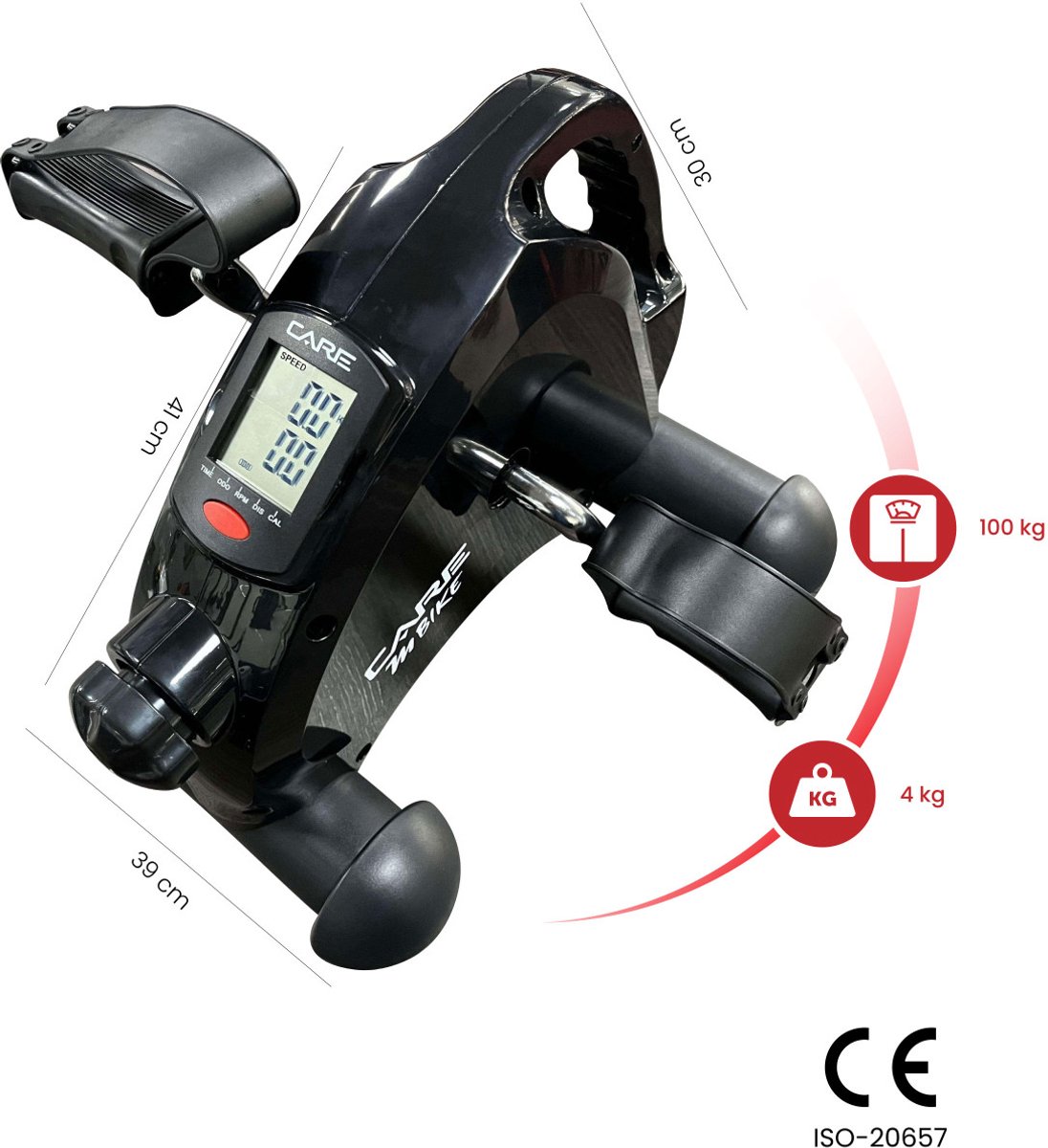 De M bike CARE Mini-fietstrainer Zwart in één oogopslag