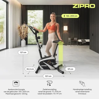 Magnetische Fitnessfiets