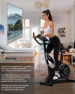 Magnetische Hometrainer iConsole+