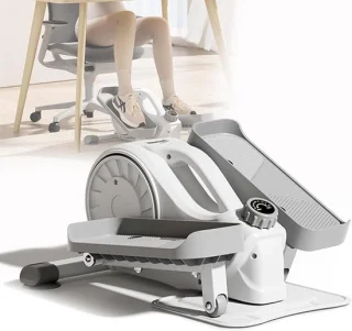 Magnetische mini crosstrainer - zwart