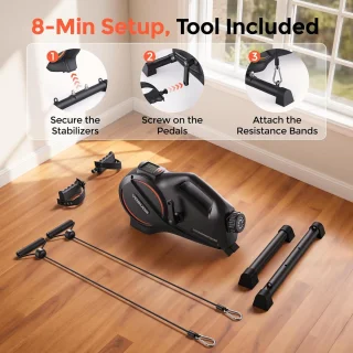 Magnetische Pedaaltrainer - Onder-bureau Hometrainer